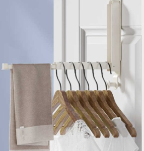 Intrekbare Wasdrooghanger voor Aan de Deur